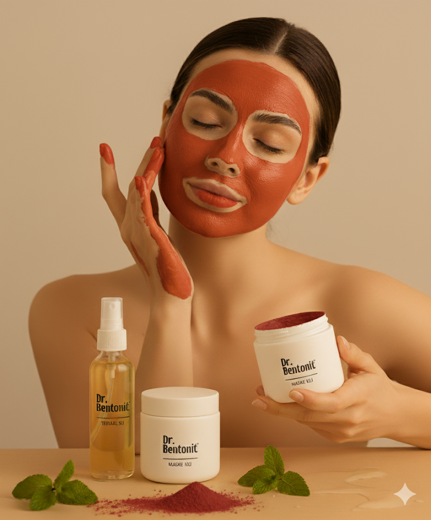 Dr. Bentonit Turuncu Reaktive Termal Maske -  Frigya İksiri