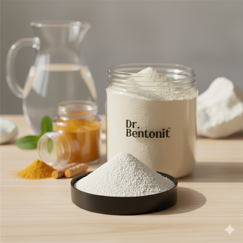 Dr. Bentonit İçilebilir Kil Tozu - (5 Litreye Eşit)