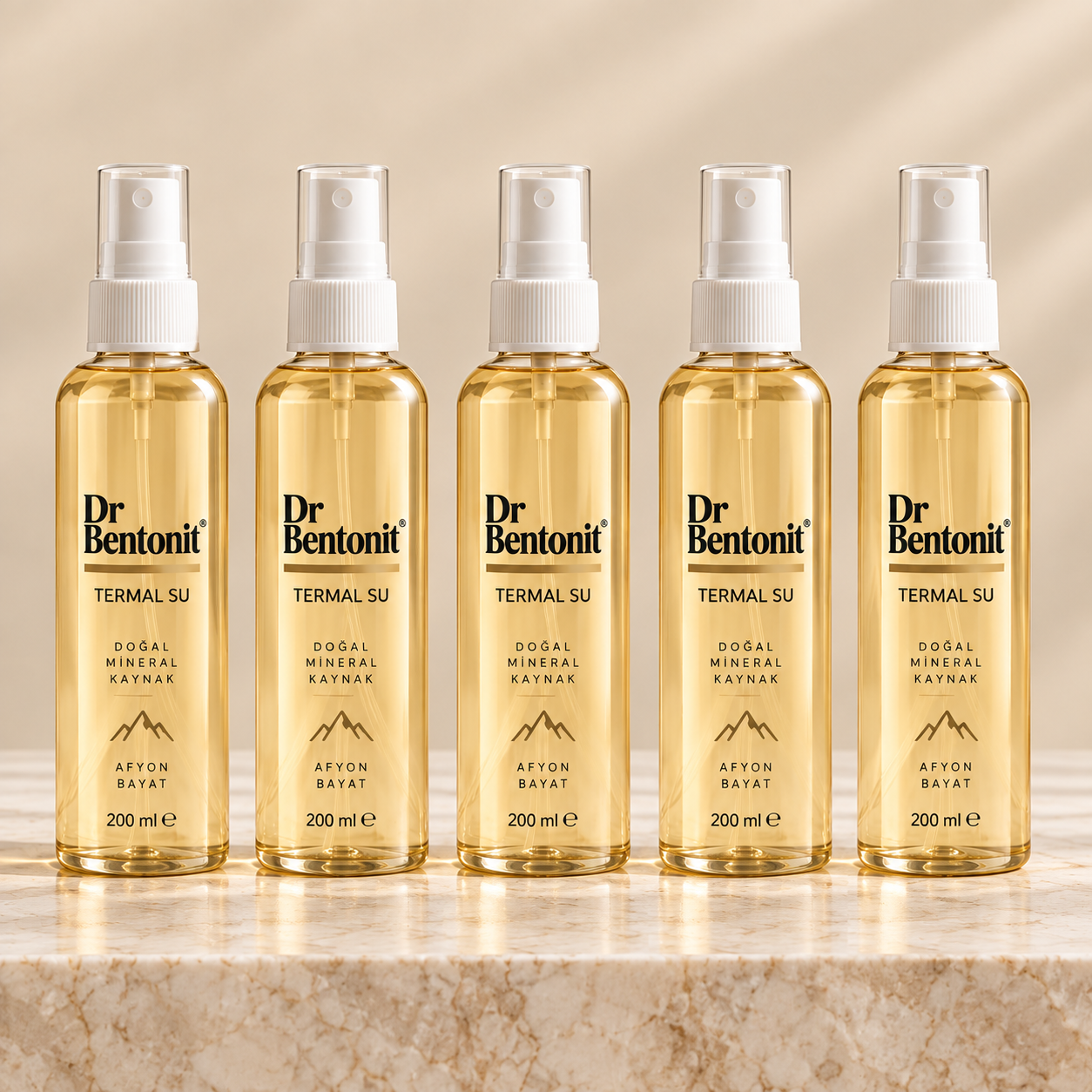 Termal Su - Mineralli Maske Suyu - 5 Adet