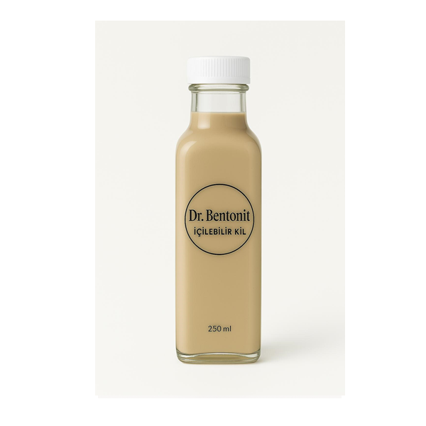 Dr. Bentonit İçilebilir Kil  (Cam Şişe 250 ml)